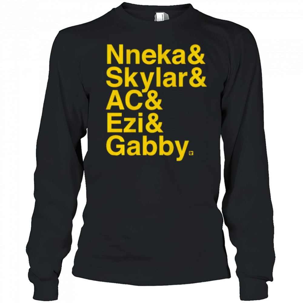Seattle WBB Ampersand Stars 2025 shirt Long Sleeved