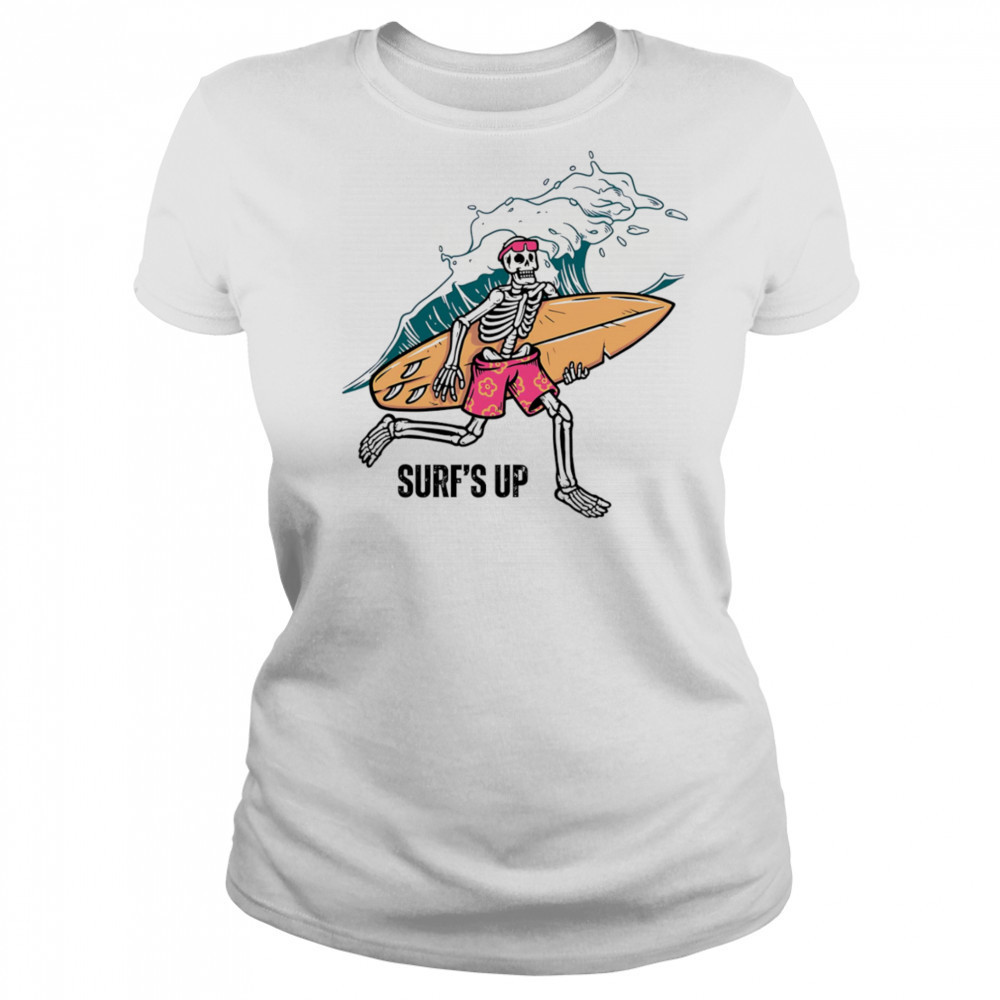 Skeleton surf’s up shirt Women's T-shirt