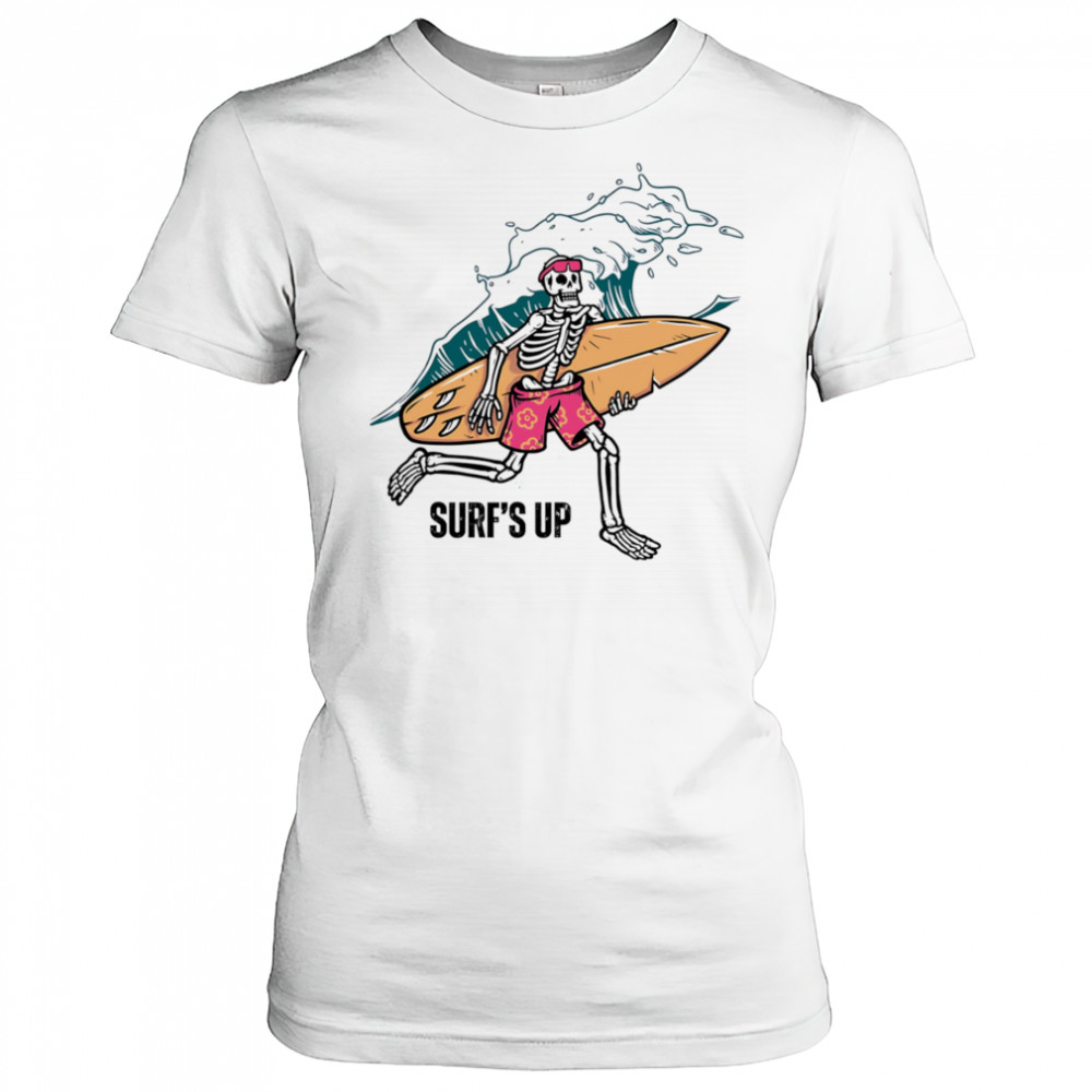 Skeleton surf’s up shirt Women's T-shirt