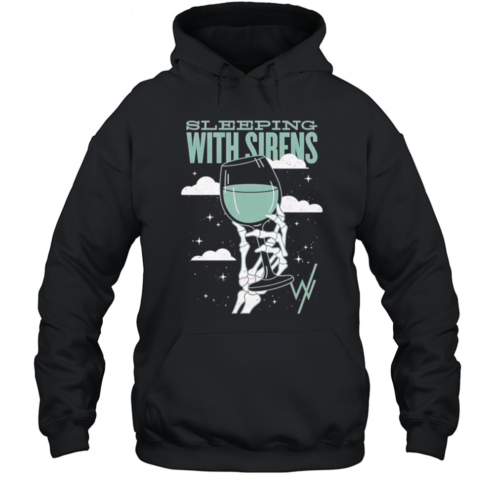 Sleeping with Sirens wine shirt Hoodie