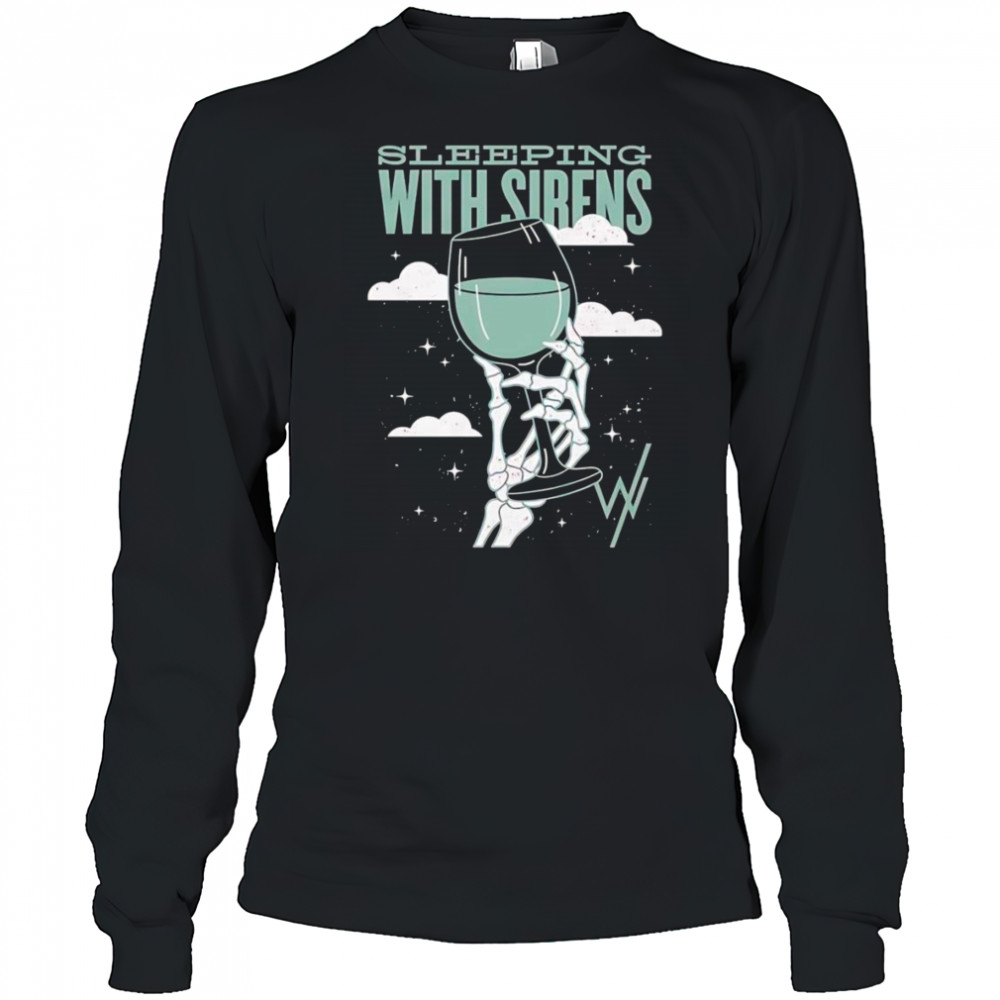 Sleeping with Sirens wine shirt Long Sleeved