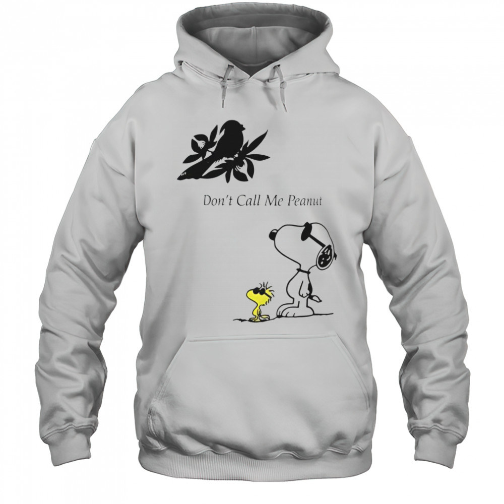 Snoopy Don’t Call Me Peanut T-Shirt Hoodie