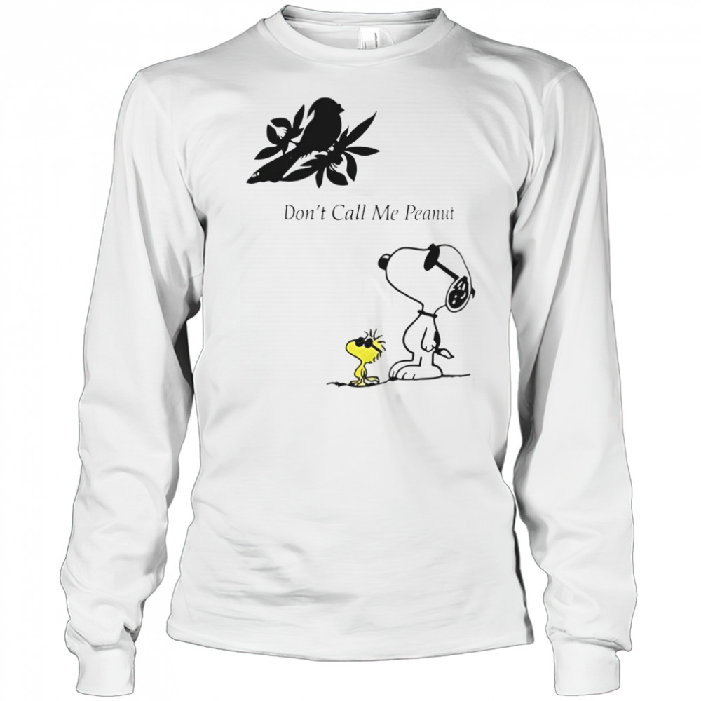Snoopy Don’t Call Me Peanut T-Shirt Long Sleeved