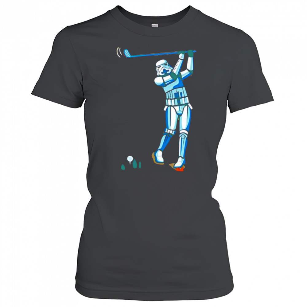 Stormtrooper playing golf shirt Women's T-shirt