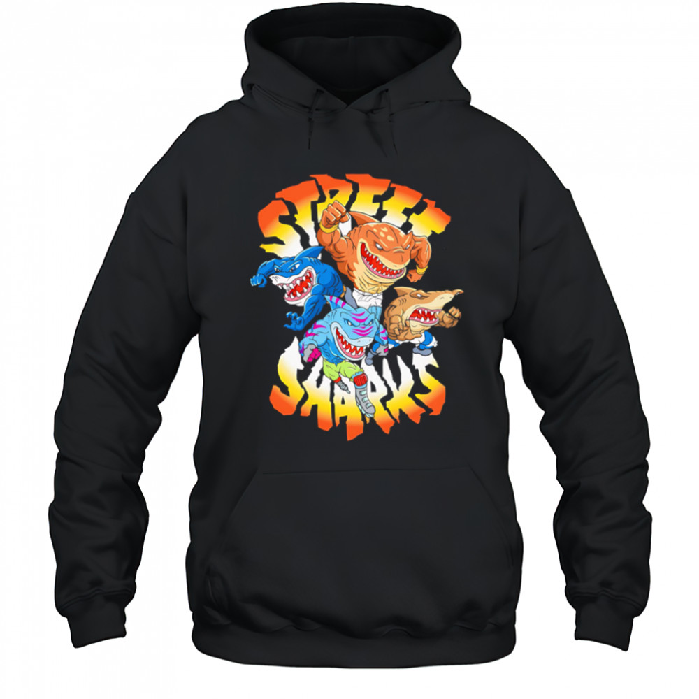 Street Sharks warriors graphic cute shirt Hoodie