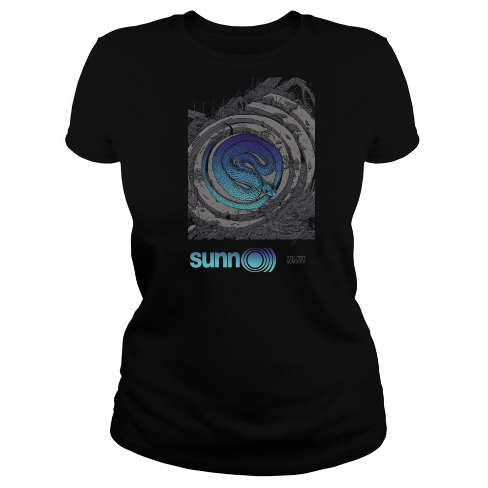 SUNN O))) Hellfest 2025 Paris Poster T-Shirt Women's T-shirt