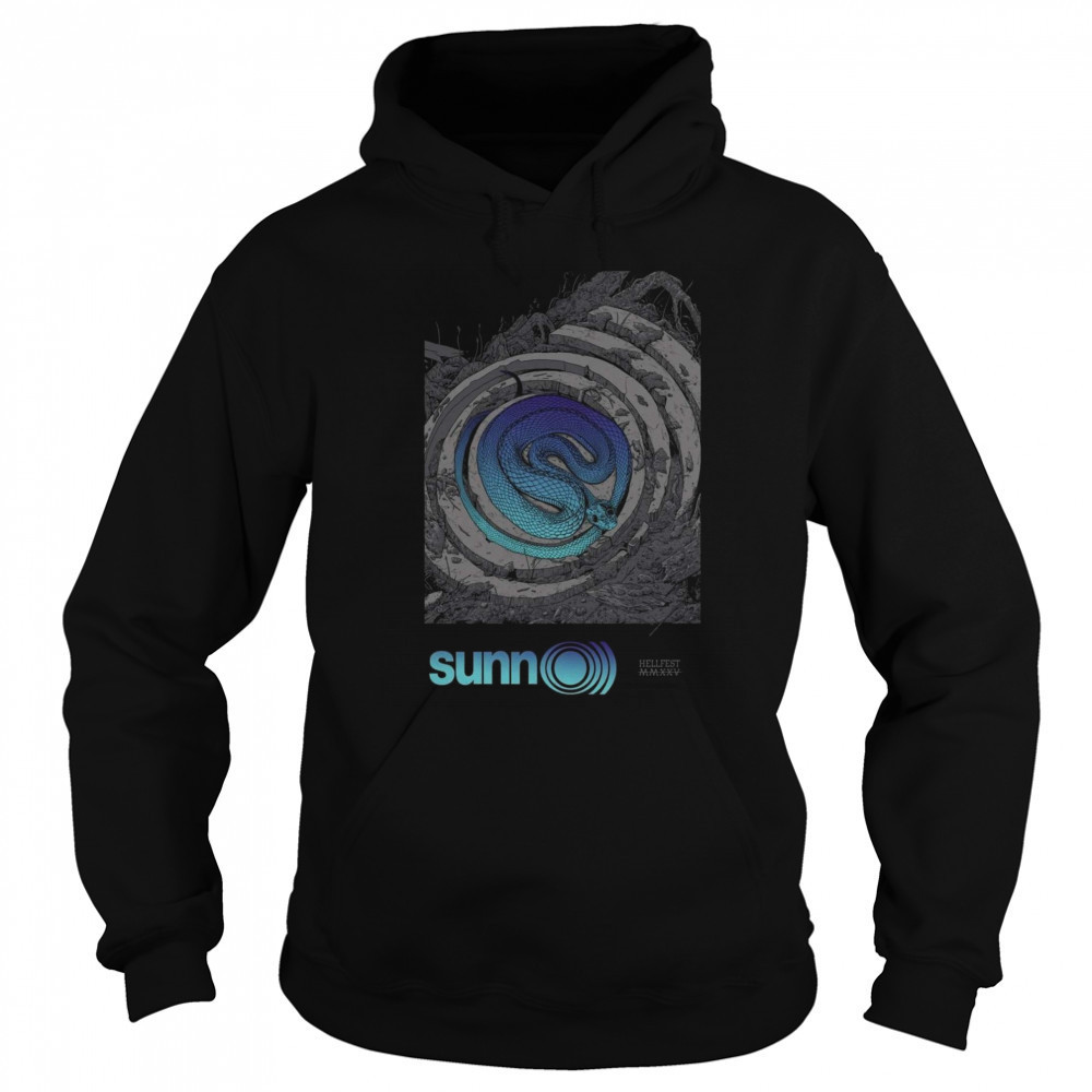 SUNN O))) Hellfest 2025 Paris Poster T-Shirt Sweatshirt