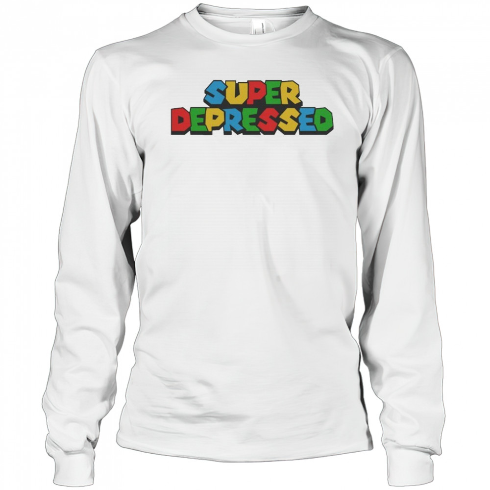 Super Depressed T-Shirt Long Sleeved
