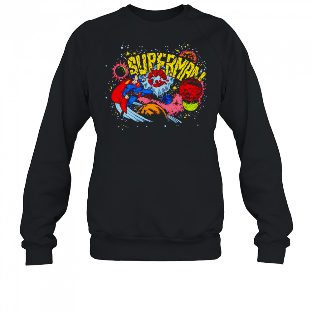 Superman cosmic shirt Sweatshirt