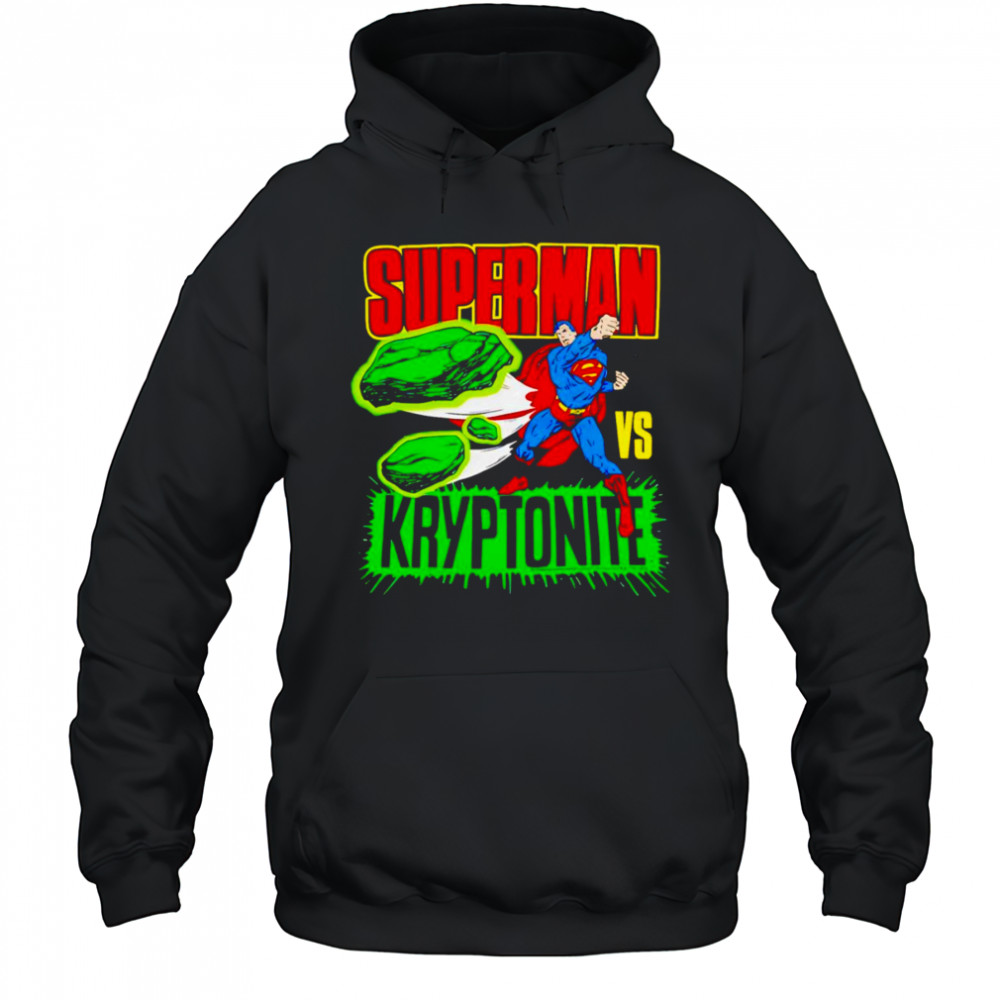 Superman vs Kryptonite shirt Hoodie