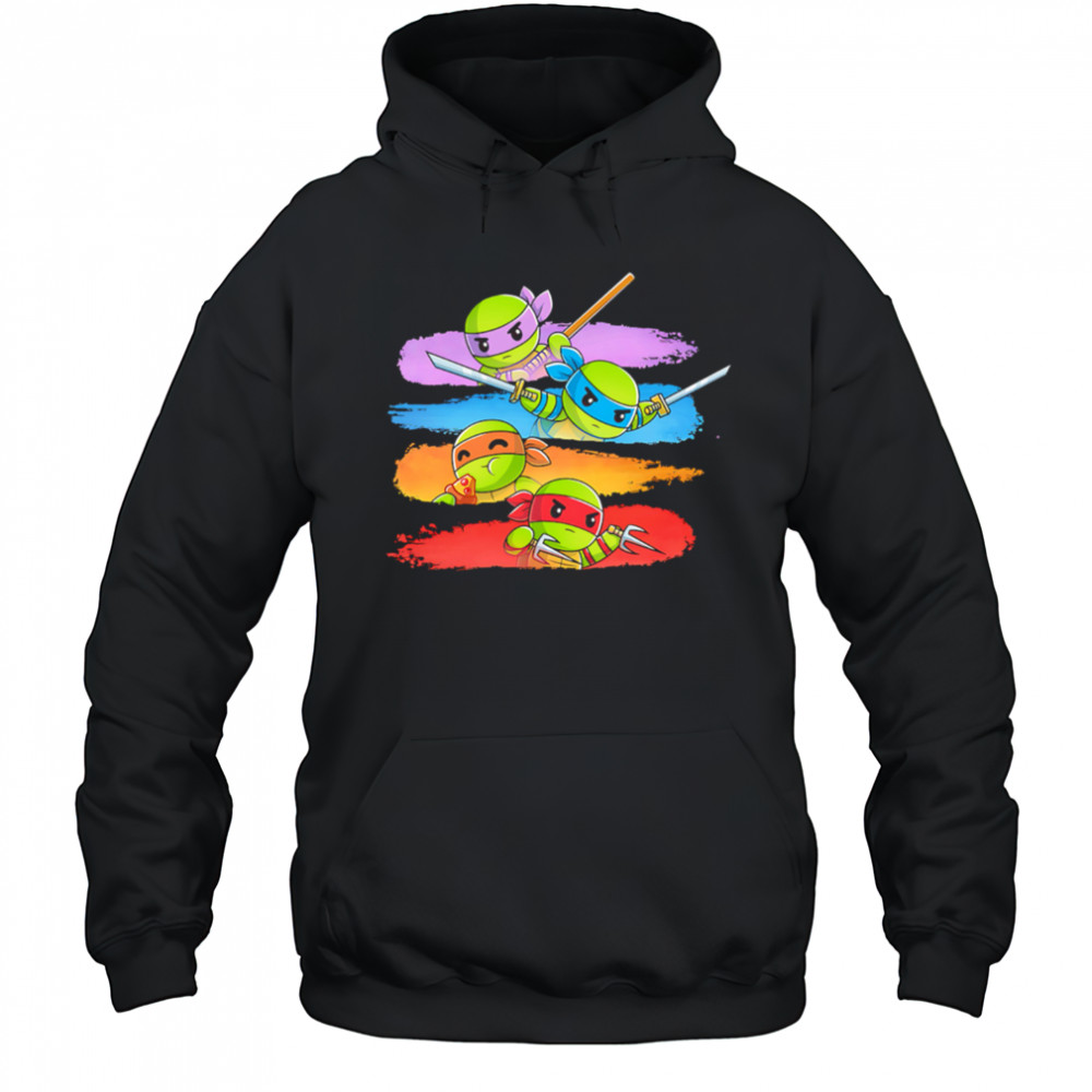 Teenage Mutant Ninja Turtles cute cartoon shirt Hoodie