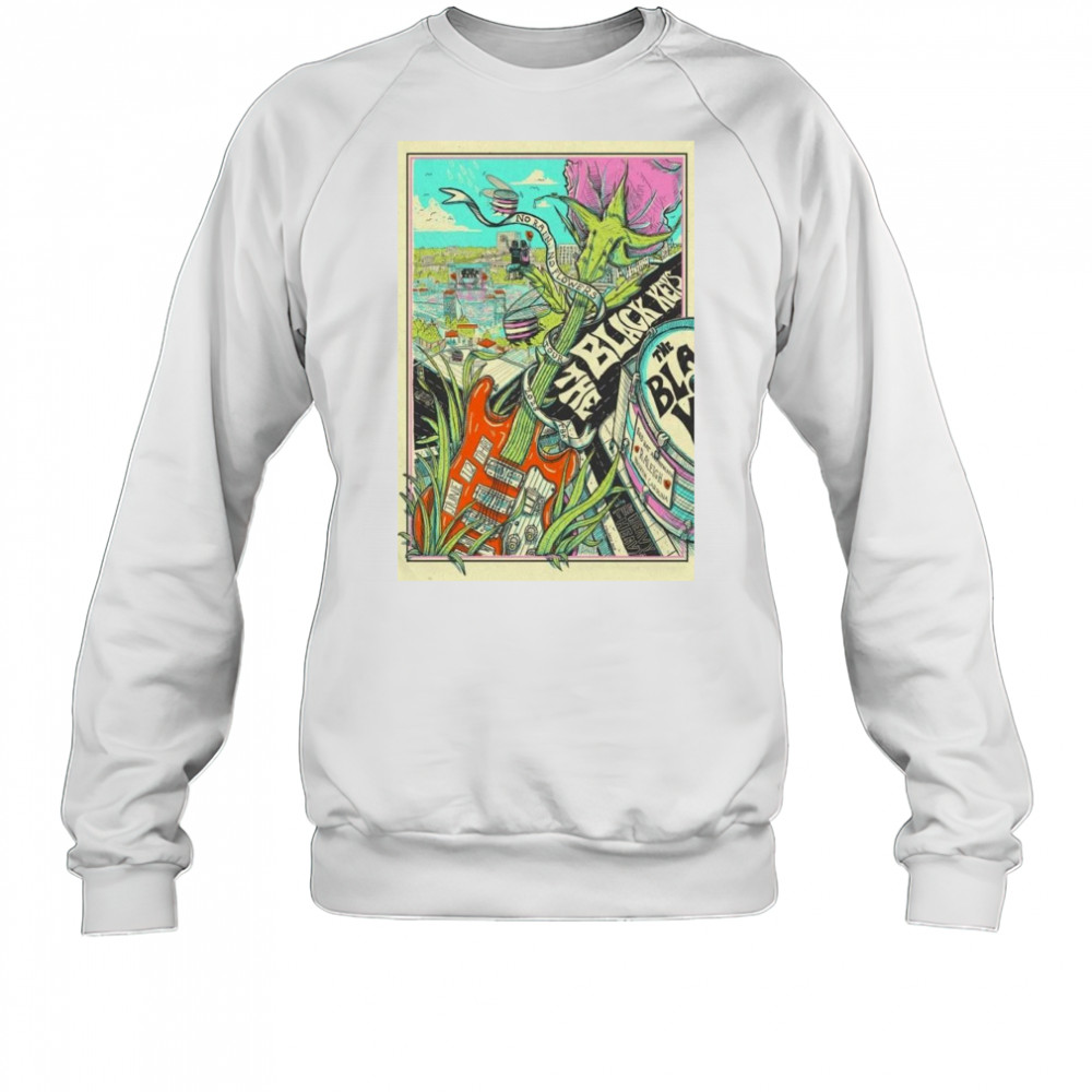 The Black Keys June 12 2025 Red Hat Amphitheater In Raleigh NC Shirt Sweatshirt