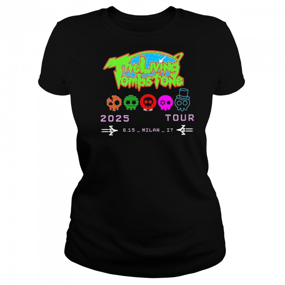 The Living Tombstone TLT World Tour June 15 2025 At Milano Milan Italy shirt Women's T-shirt