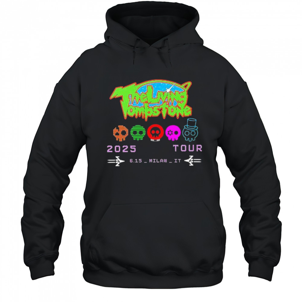 The Living Tombstone TLT World Tour June 15 2025 At Milano Milan Italy shirt Hoodie