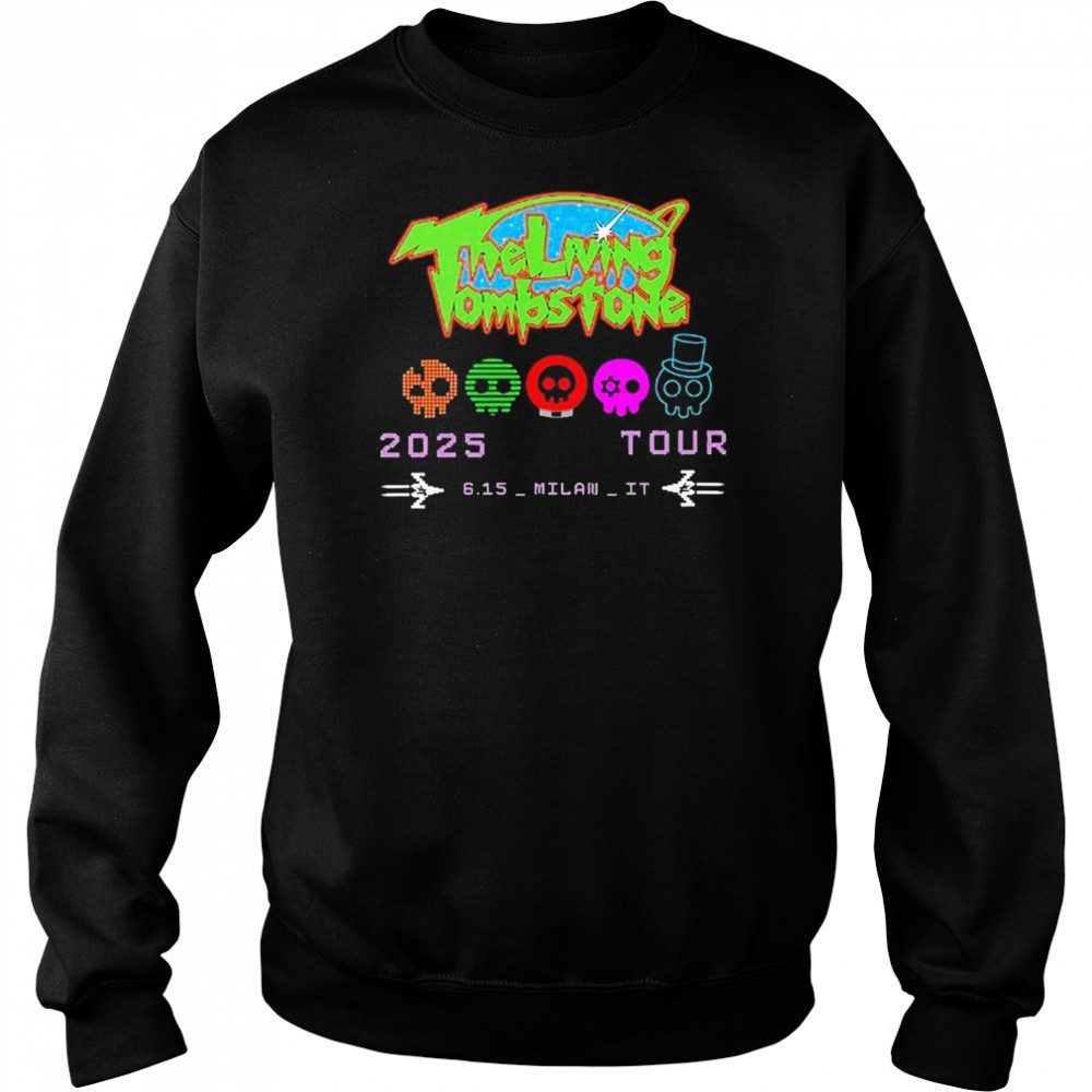 The Living Tombstone TLT World Tour June 15 2025 At Milano Milan Italy shirt Hoodie