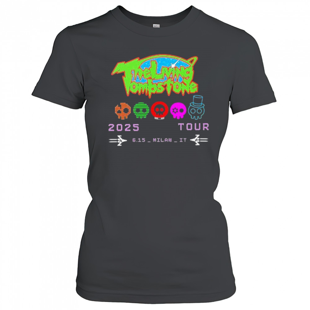 The Living Tombstone TLT World Tour June 15 2025 At Milano Milan Italy shirt Women's T-shirt
