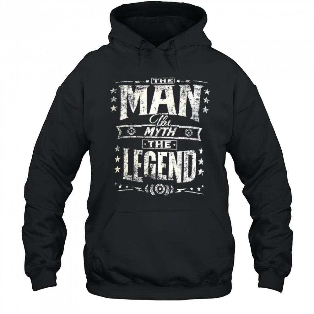 The man the myth the legend retro shirt Hoodie