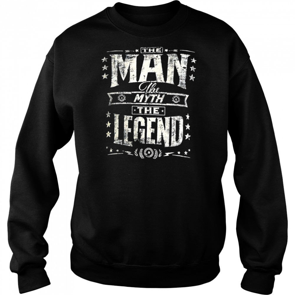 The man the myth the legend retro shirt Hoodie