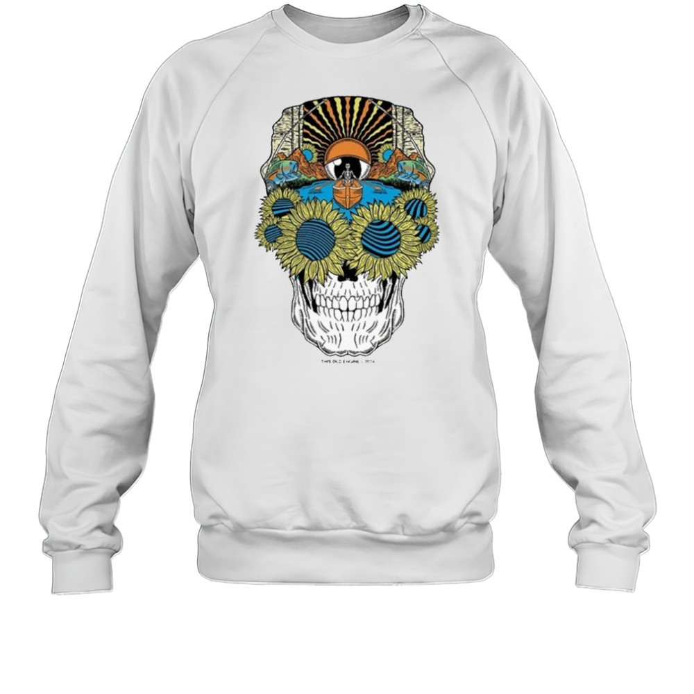 The Old Engine Skull Skeleton T-shirt Sweatshirt