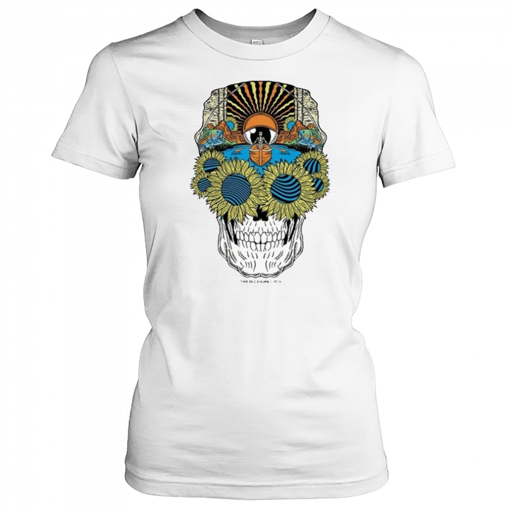 The Old Engine Skull Skeleton T-shirt Women's T-shirt