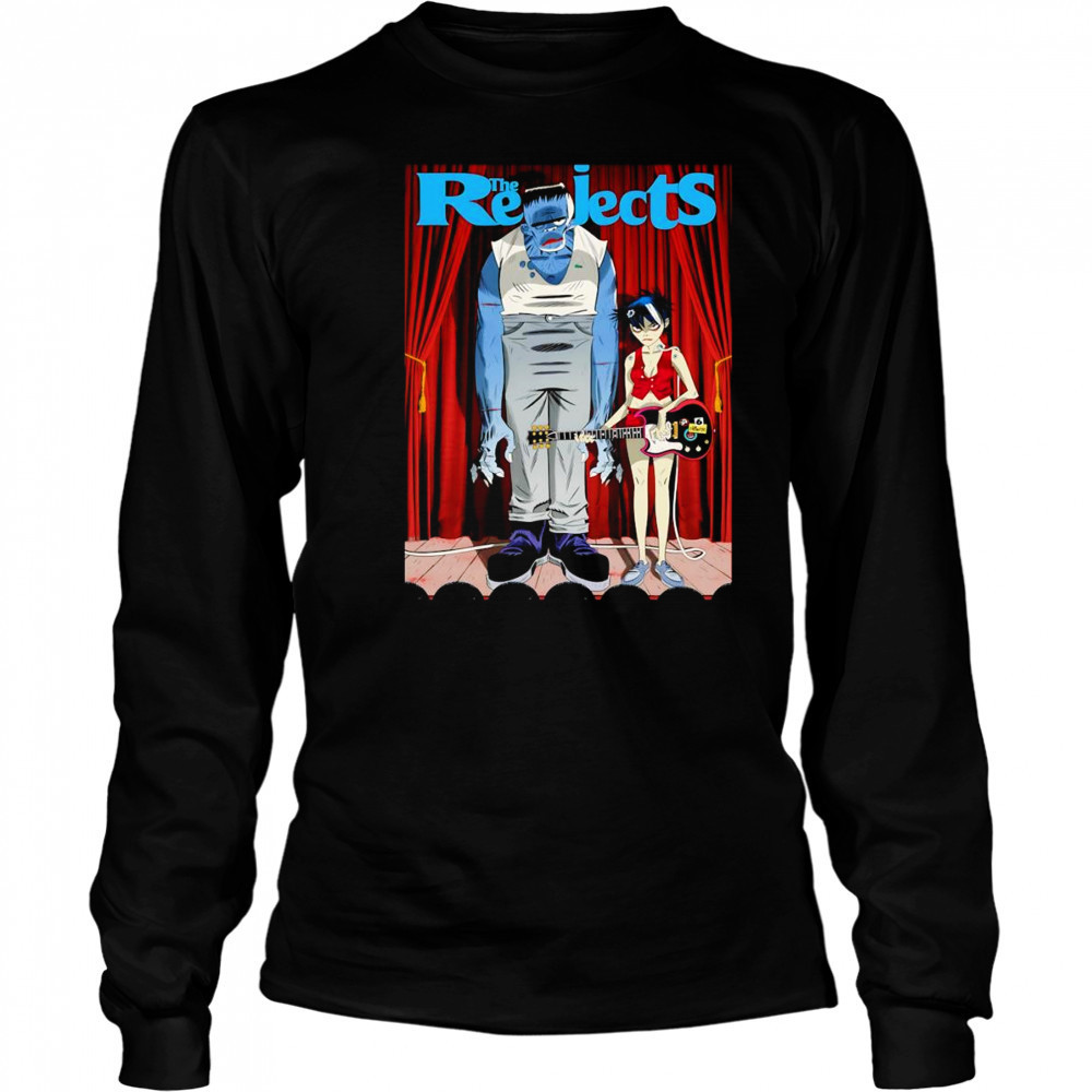 The Rejects Gorillaz shirt Long Sleeved