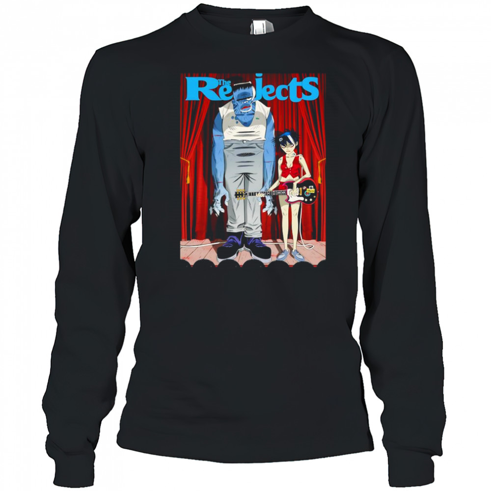The Rejects Gorillaz shirt Long Sleeved