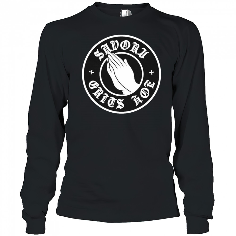 Tony Baker Savory Grits Hoe T-shirt Long Sleeved