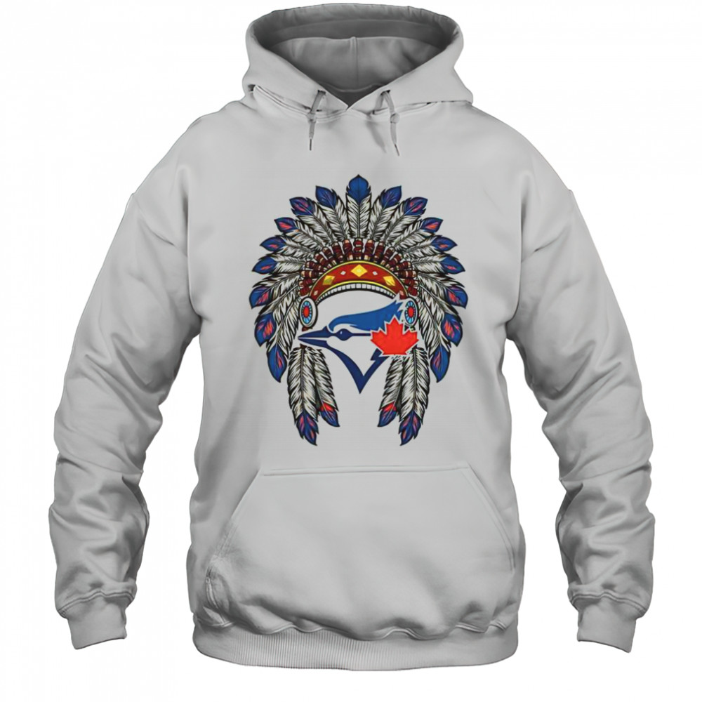 Toronto Blue Jays Native American Logo T-Shirt Hoodie