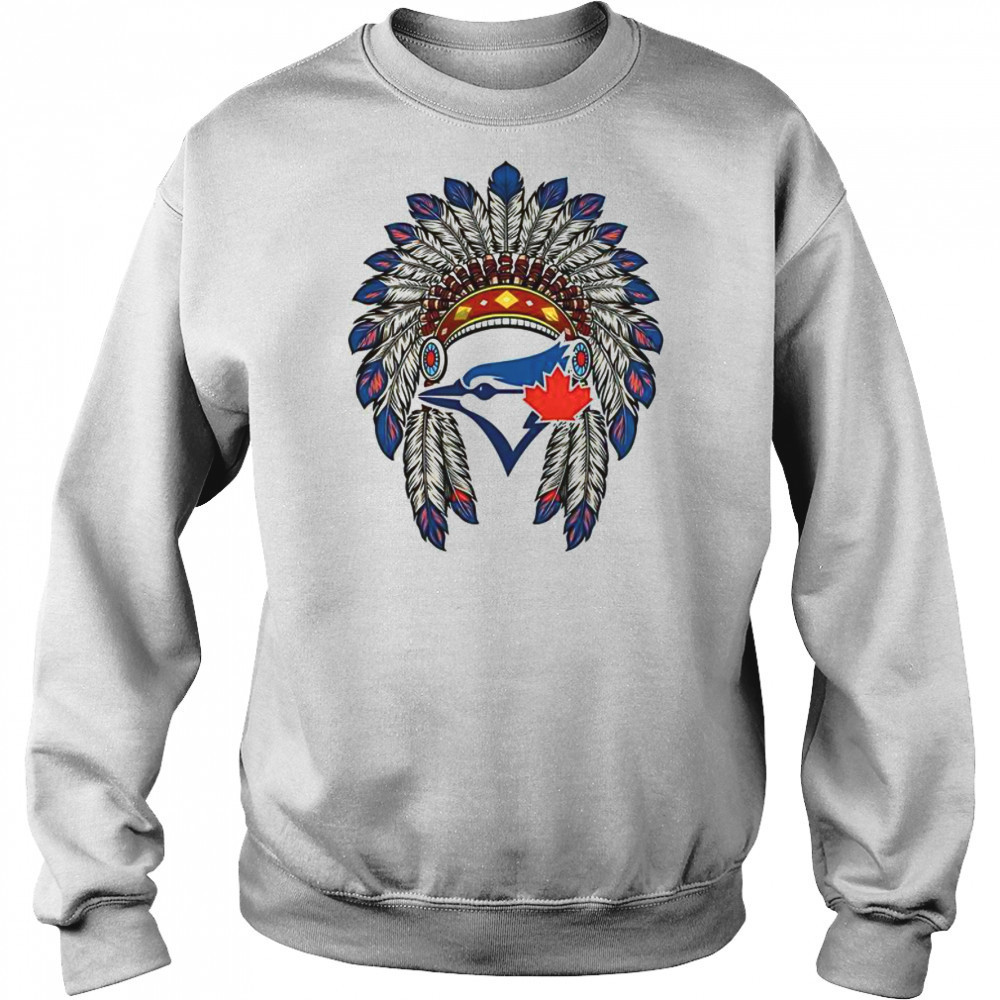 Toronto Blue Jays Native American Logo T-Shirt Hoodie