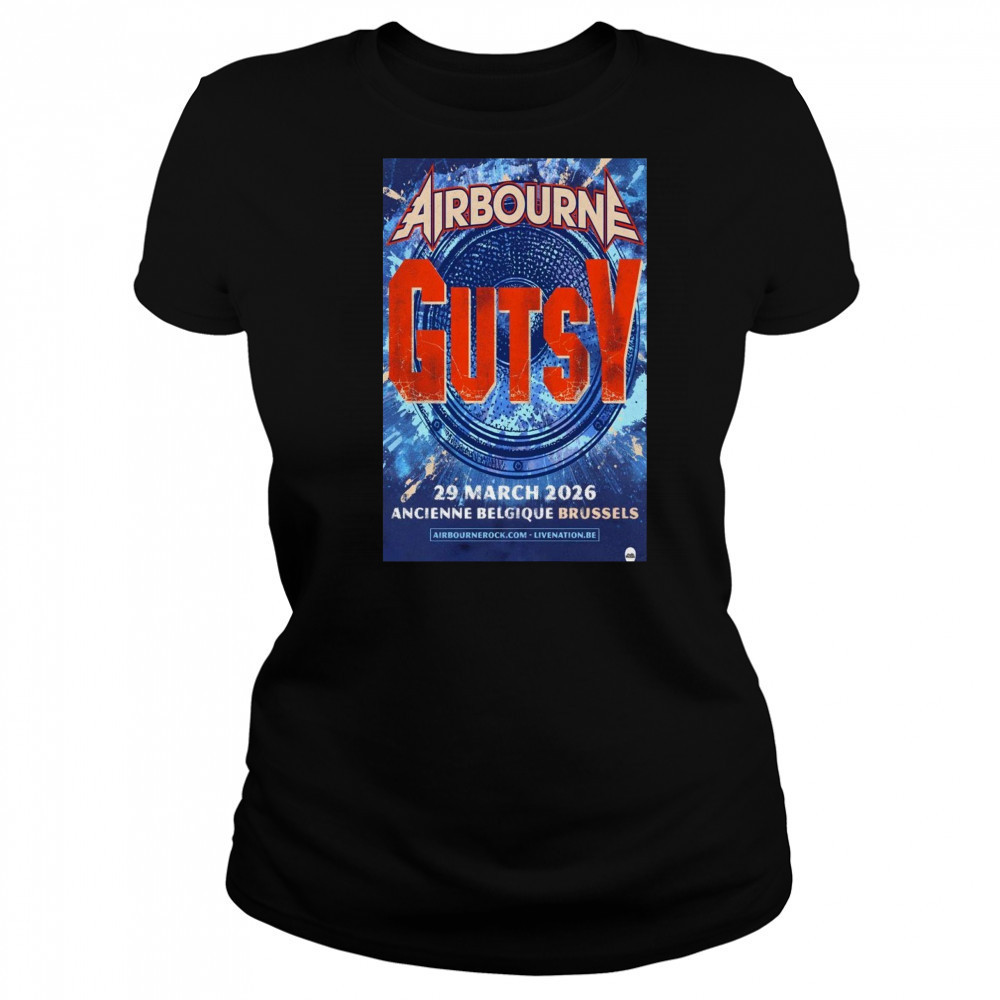 Tour 2025 Airbourne Garage Saarbrücken Poster T-Shirt Women's T-shirt