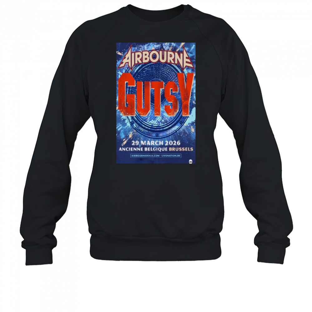 Tour 2025 Airbourne Garage Saarbrücken Poster T-Shirt Sweatshirt