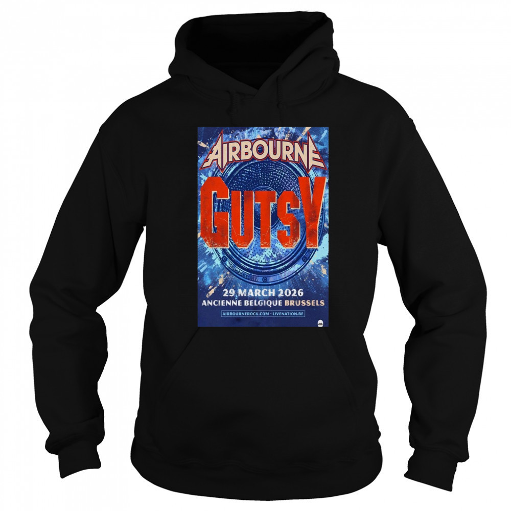 Tour 2025 Airbourne Garage Saarbrücken Poster T-Shirt Sweatshirt