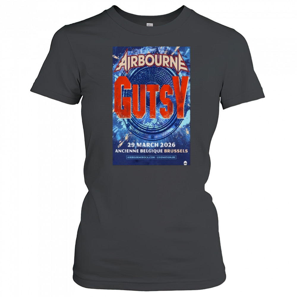 Tour 2025 Airbourne Garage Saarbrücken Poster T-Shirt Women's T-shirt