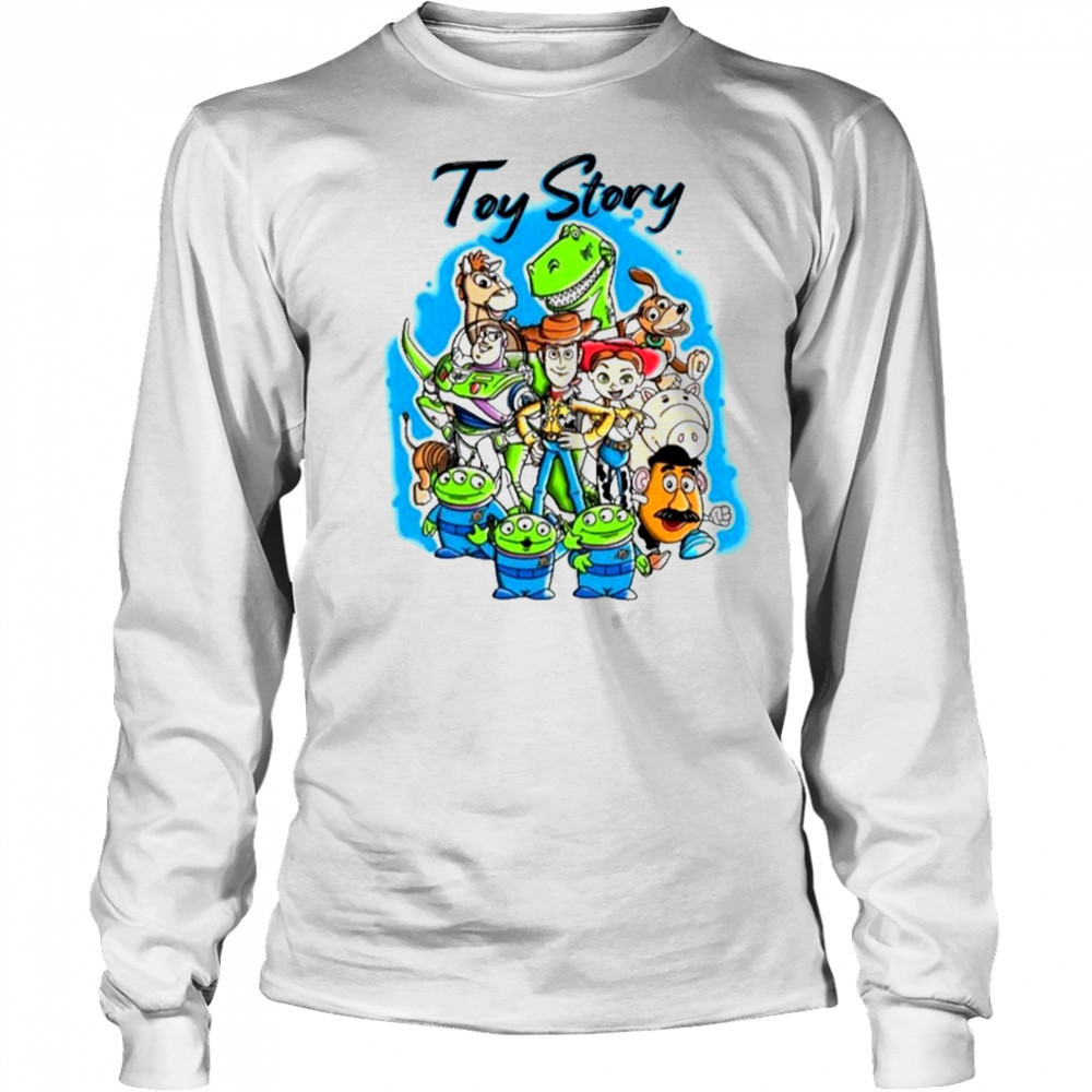 Toy Story Cast T-Shirt Long Sleeved