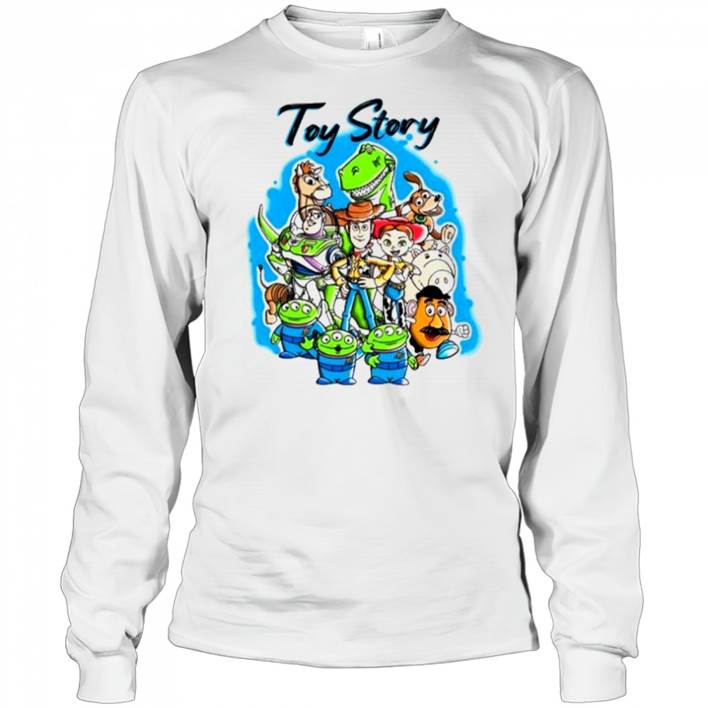 Toy Story Cast T-Shirt Long Sleeved