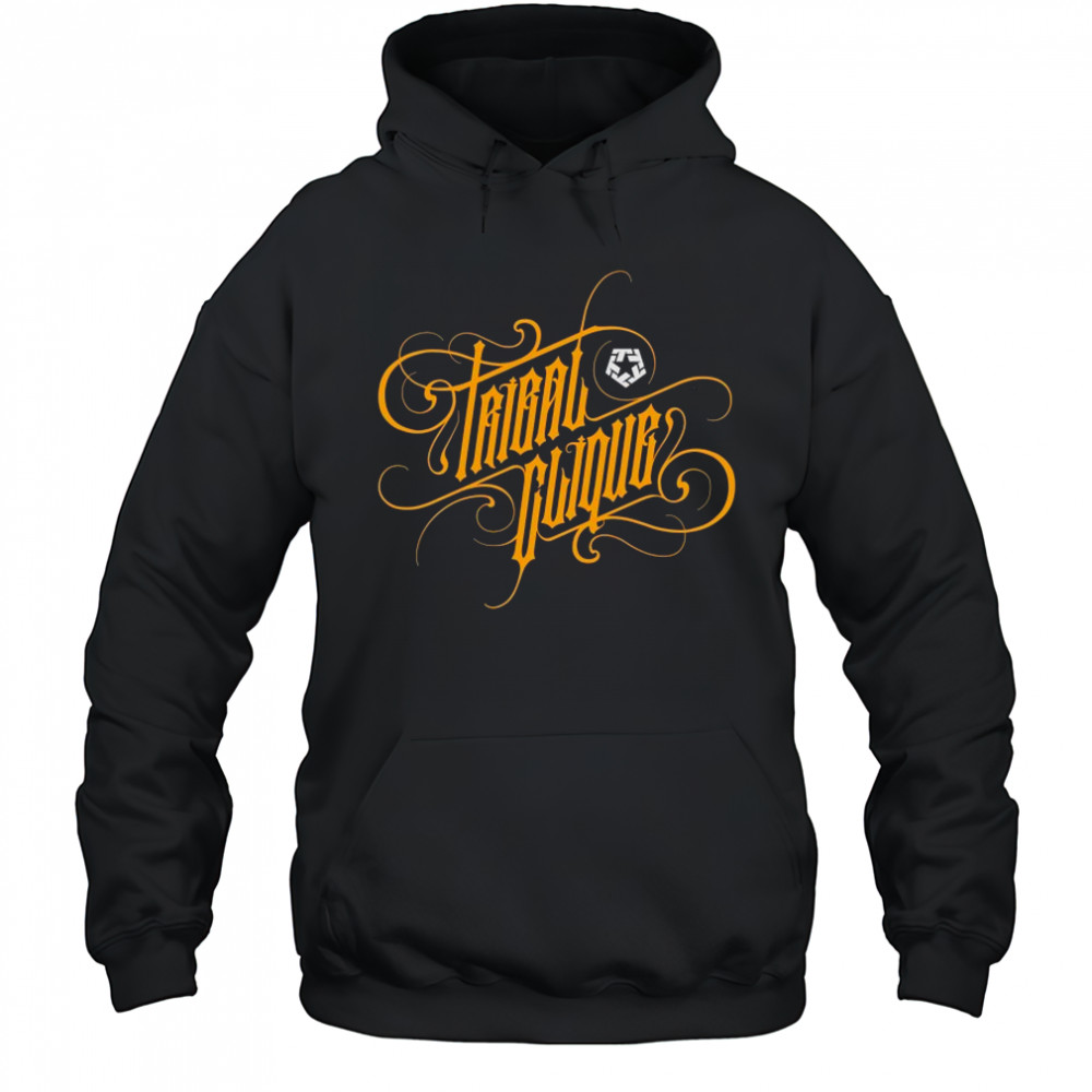 Tribal Streetwear Slant T-shirt Hoodie