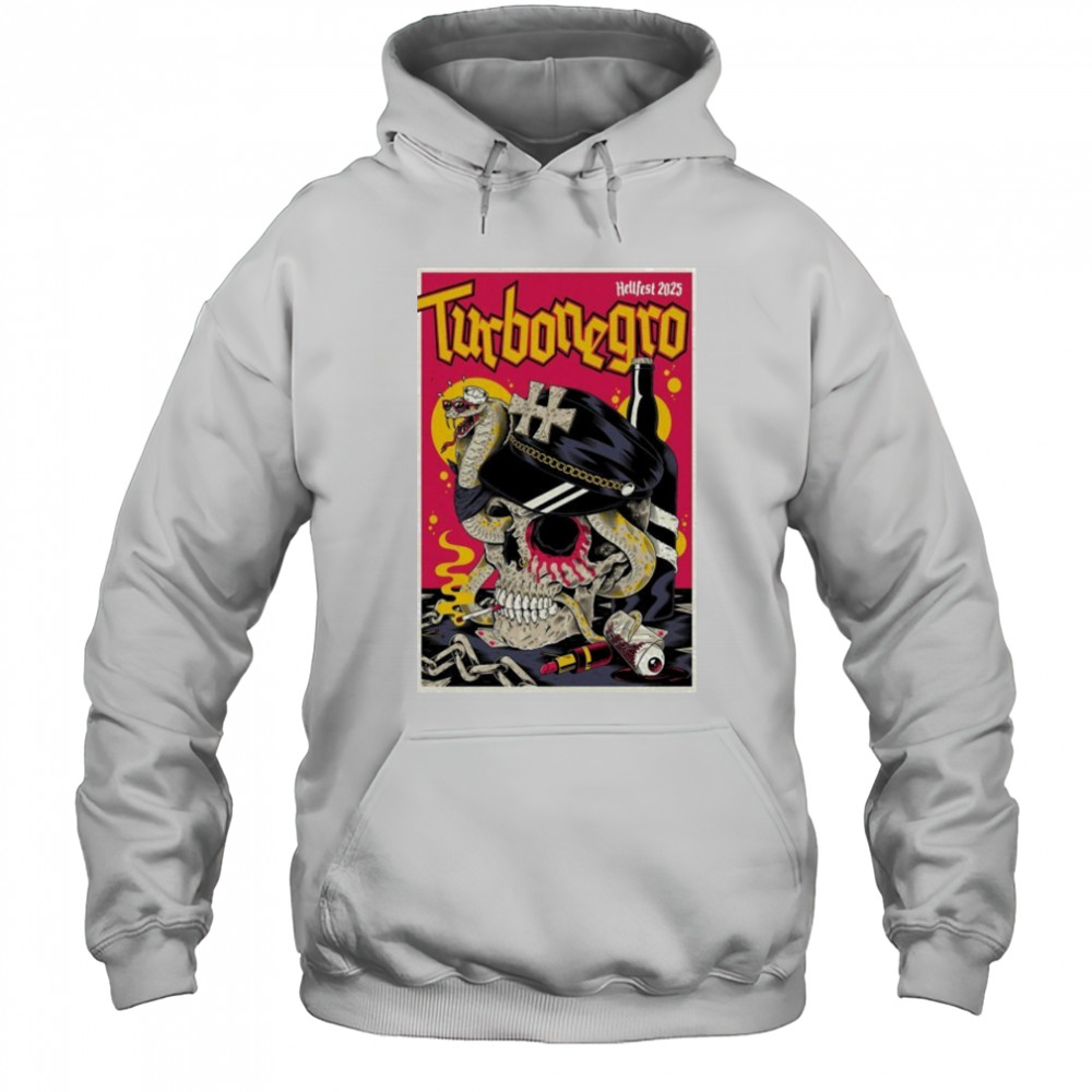 Turbonegro Hellfest 2025 Poster shirt Hoodie