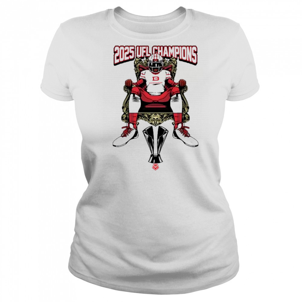 UFL DC Defenders Championship Throne T-Shirt Women's T-shirt