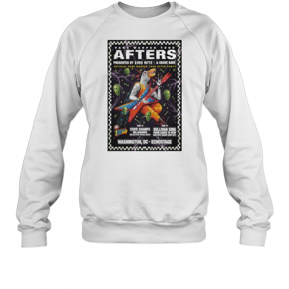 Vans Warped Tour Washington Echostage 14 06 2025 Poster shirt Sweatshirt