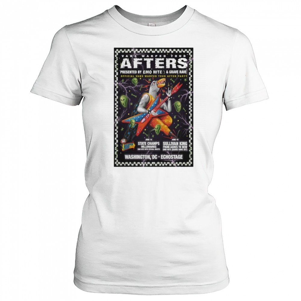 Vans Warped Tour Washington Echostage 14 06 2025 Poster shirt Women's T-shirt