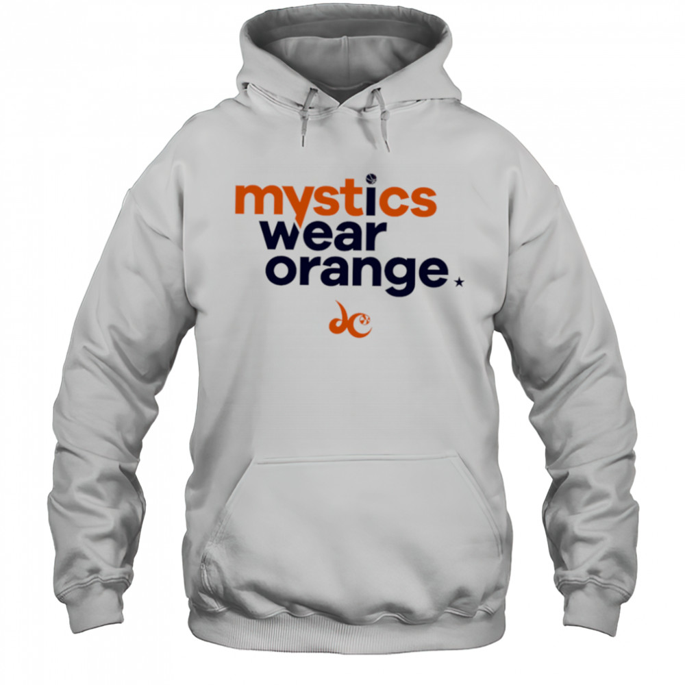 Washington Mystics Wear Orange shirt Hoodie