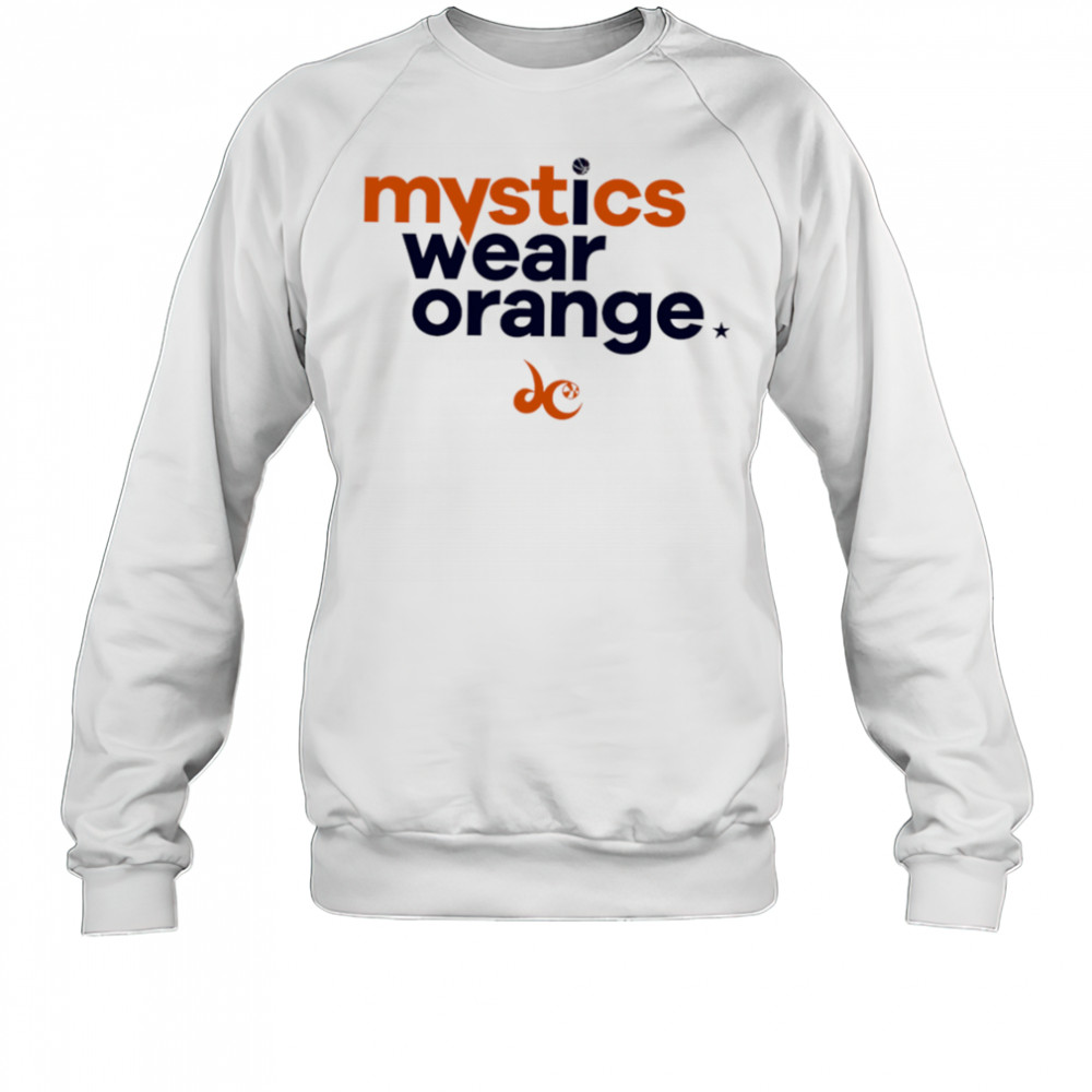 Washington Mystics Wear Orange shirt Sweatshirt