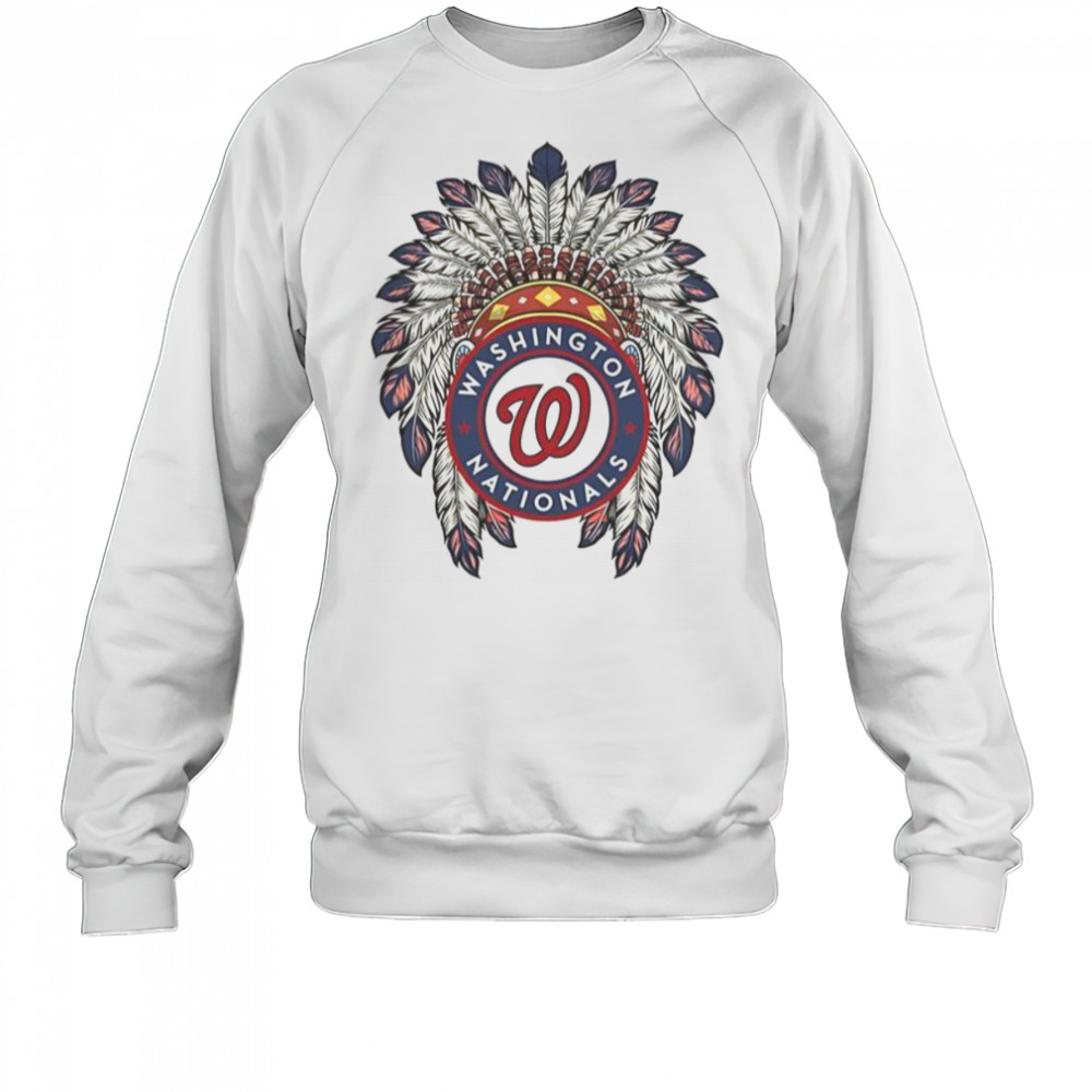 Washington Nationals Native American Logo T-Shirt Sweatshirt