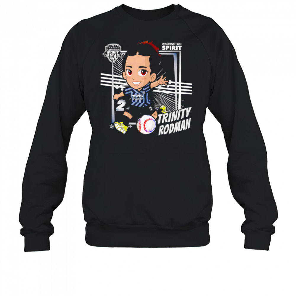 Washington Spirit Trinity Rodman #2 cartoon shirt Sweatshirt