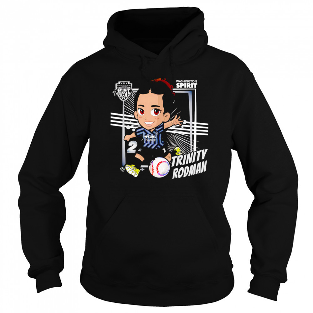 Washington Spirit Trinity Rodman #2 cartoon shirt Sweatshirt