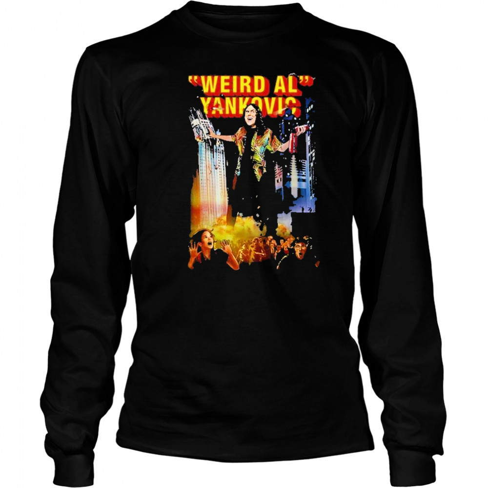 Weird Al Bigger And Weirder tour 2025 T-Shirt Long Sleeved