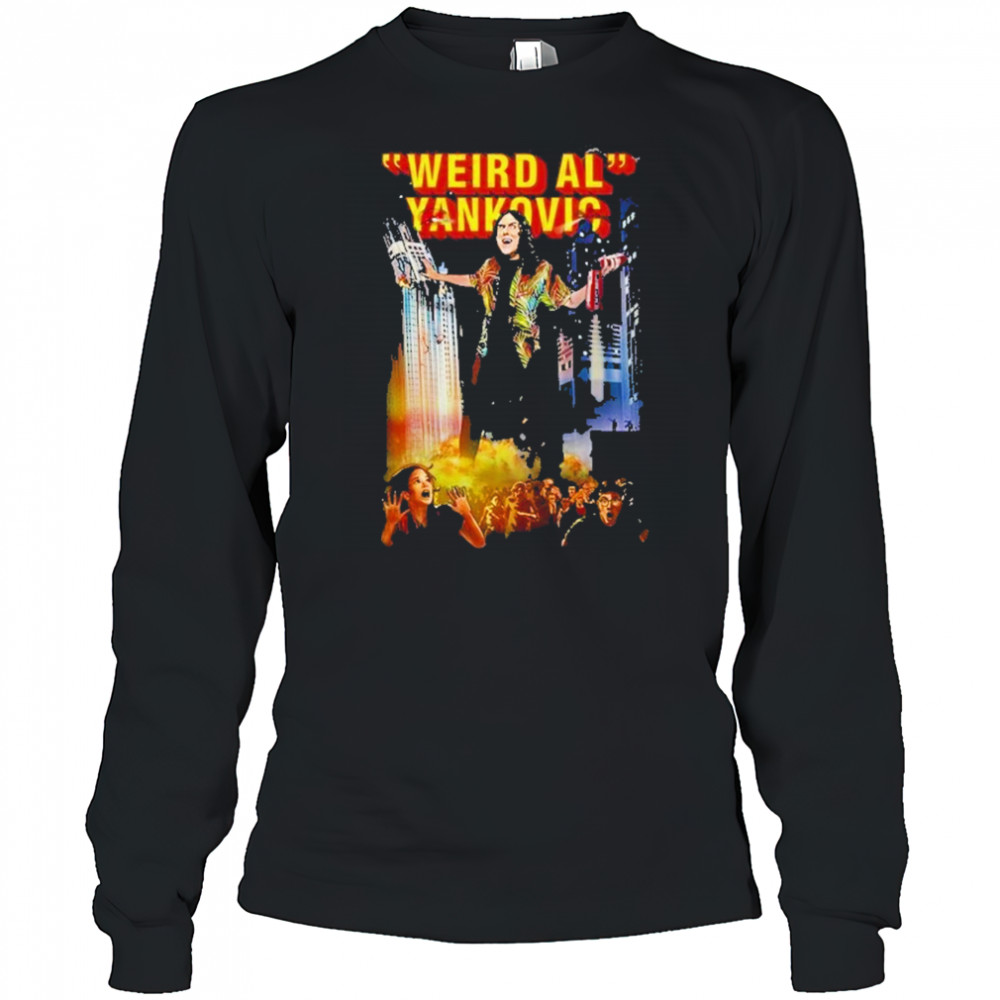 Weird Al Bigger And Weirder tour 2025 T-Shirt Long Sleeved