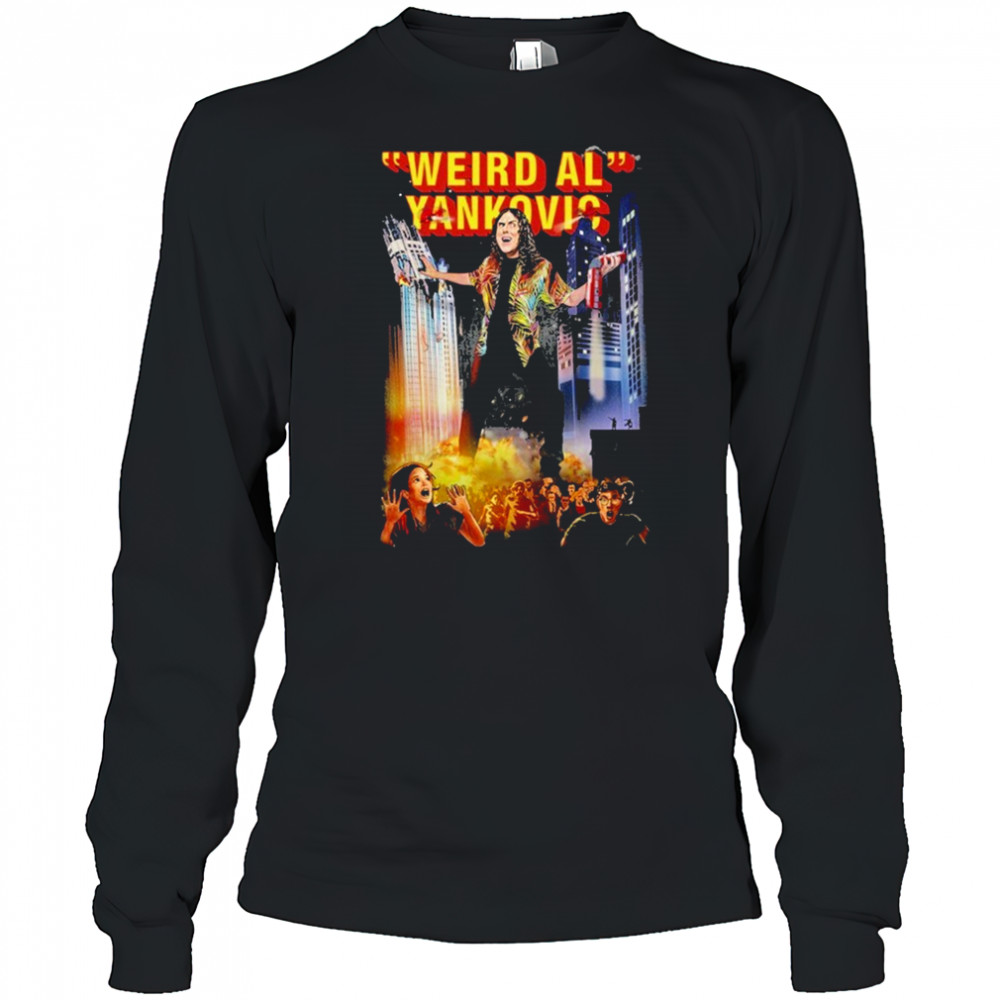Weird Al Yankovic Bigger And Weirder T-shirt Long Sleeved