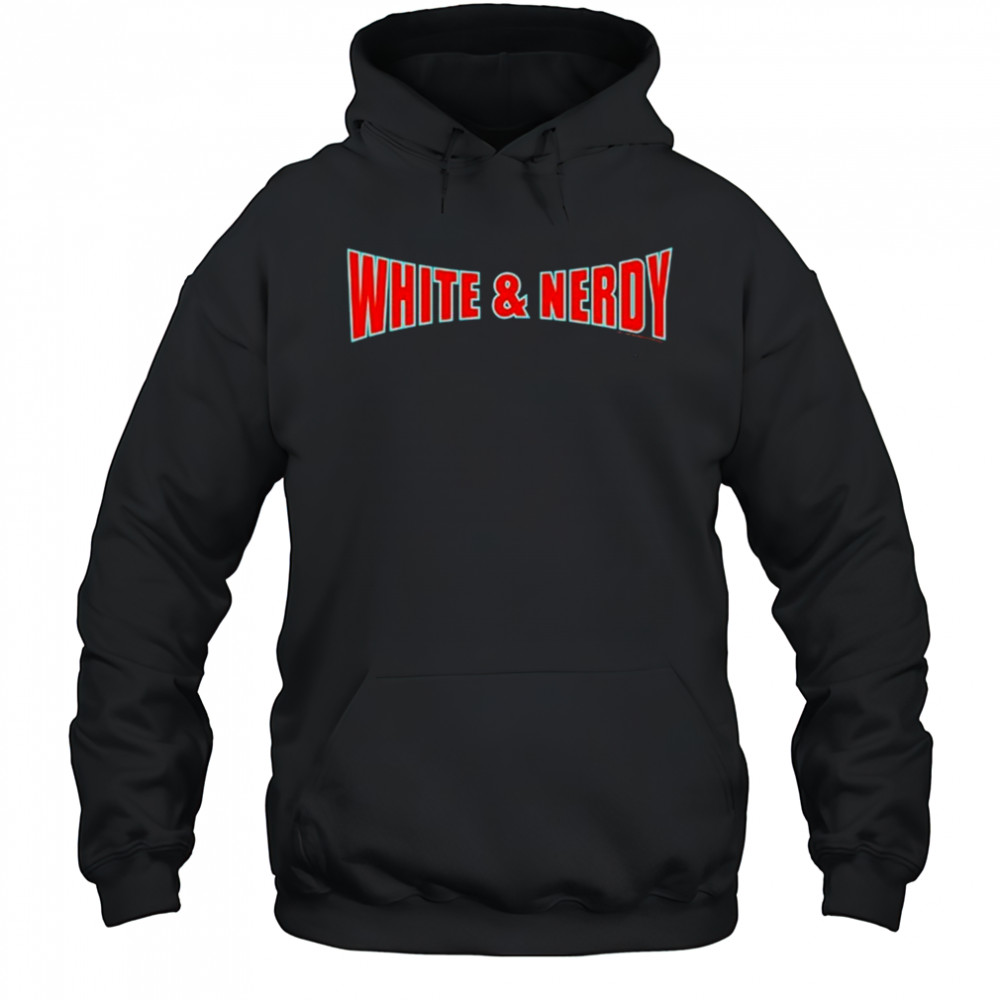 Weird Al Yankovic White & Nerdy T-shirt Hoodie