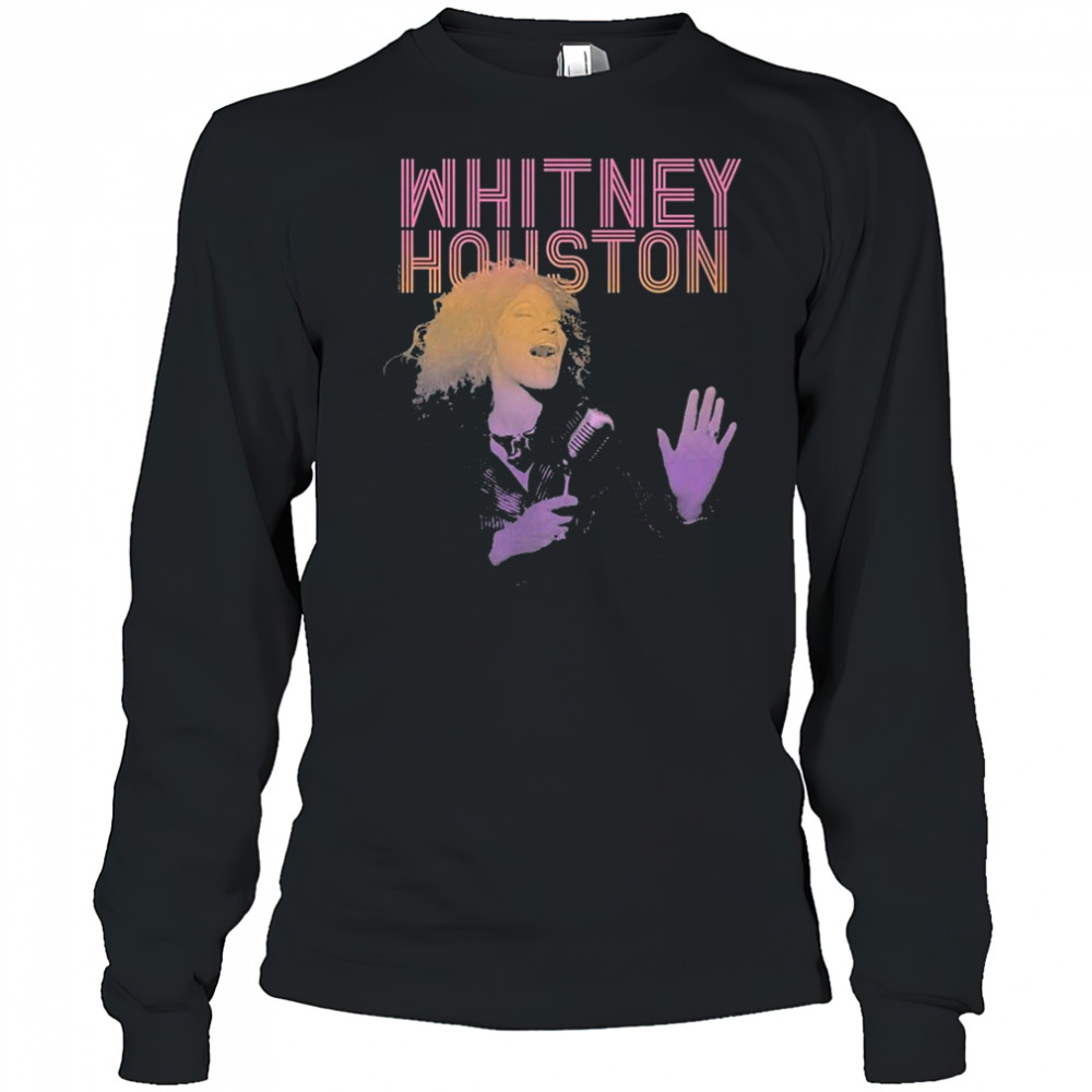 Whitney Houston The Voice T-Shirt Long Sleeved